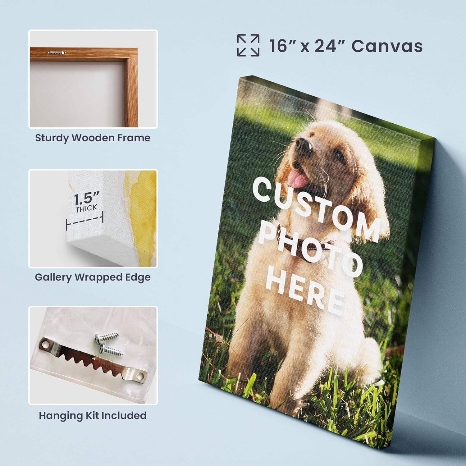 Personalized Memories Canvas Prints with Your Photos