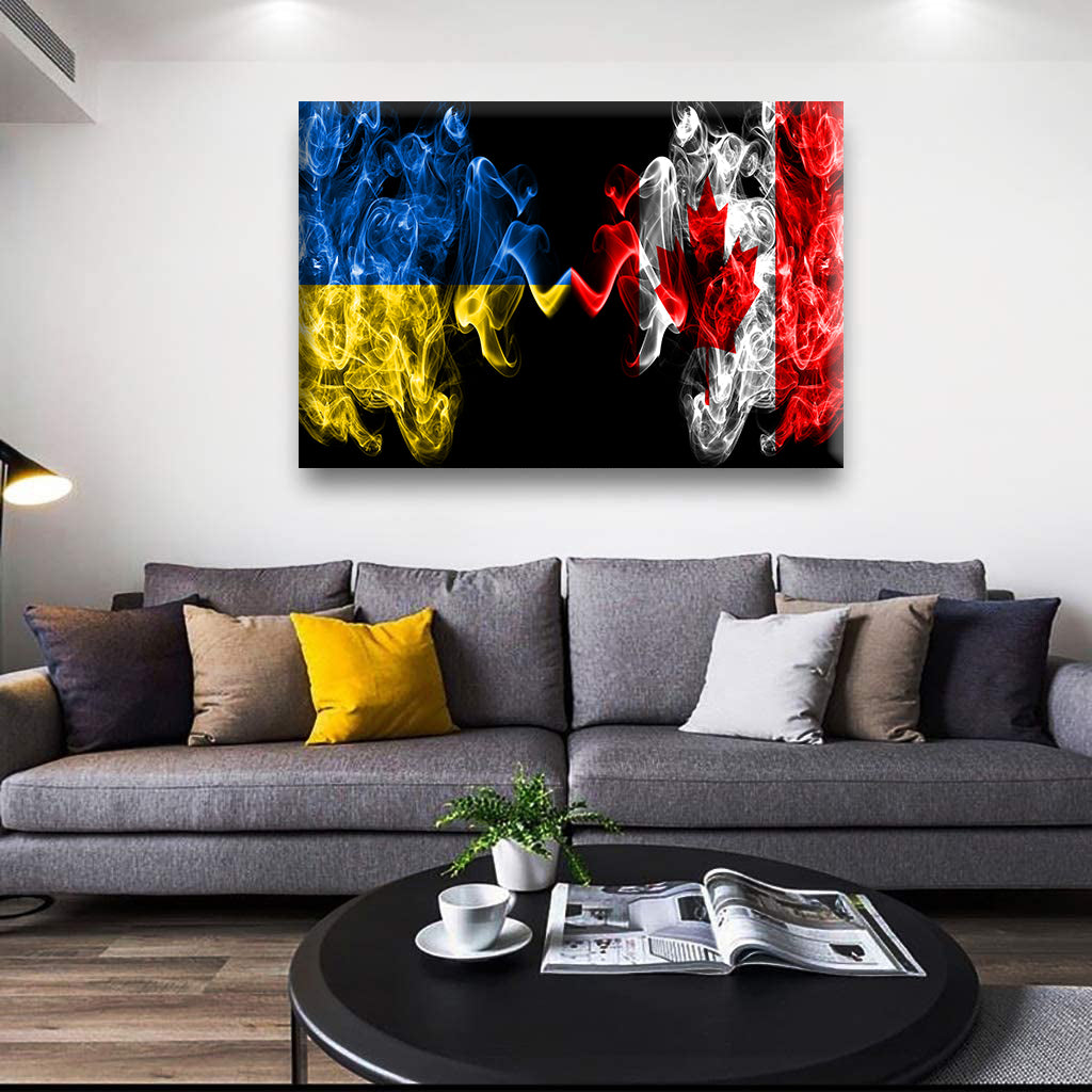 Ukraine Canvas Prints Wall Art Ukraine-Canada