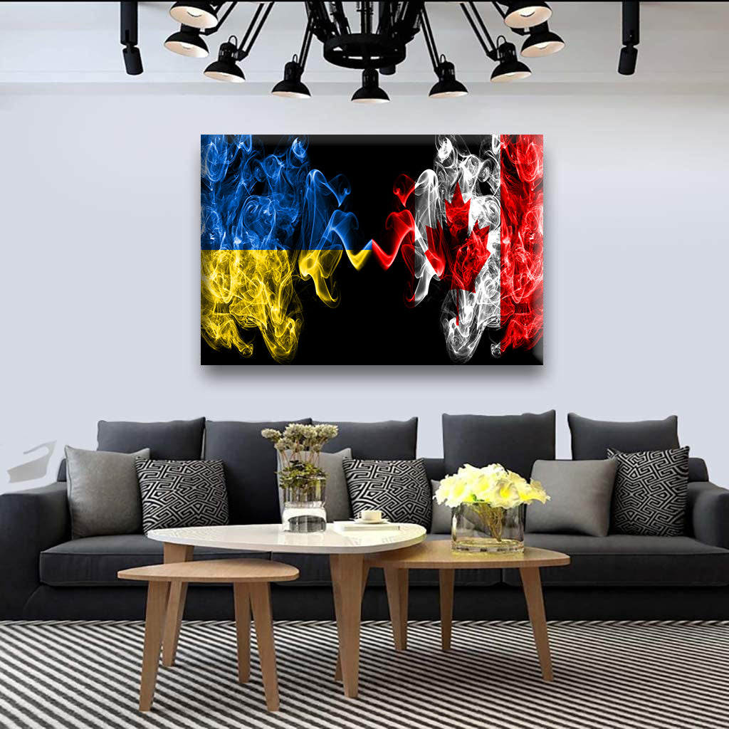 Ukraine Canvas Prints Wall Art Ukraine-Canada