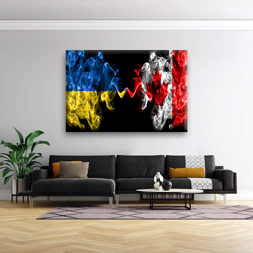 Ukraine Canvas Prints Wall Art Ukraine-Canada