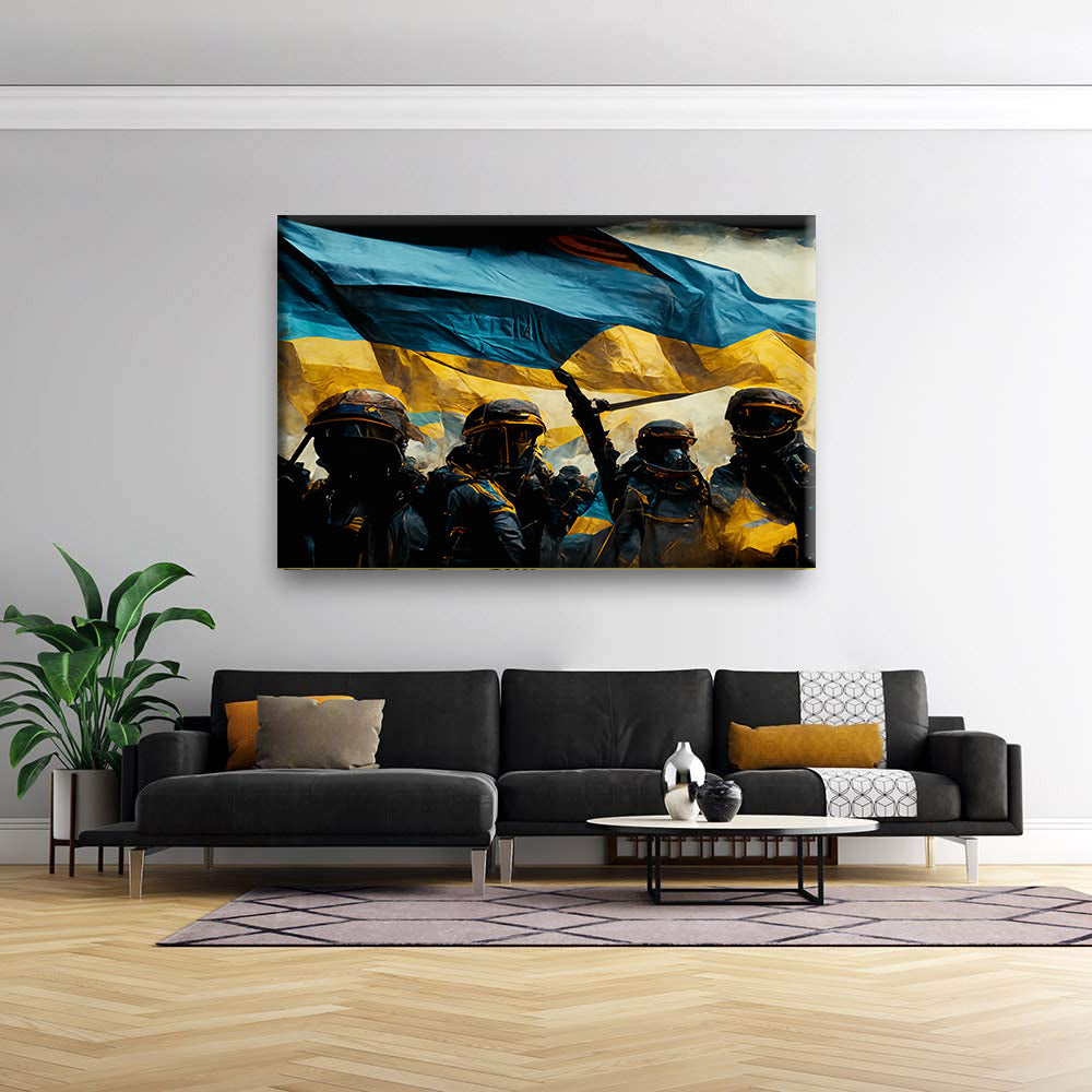 Ukraine Canvas Prints Wall Art Ukrainian Heroes