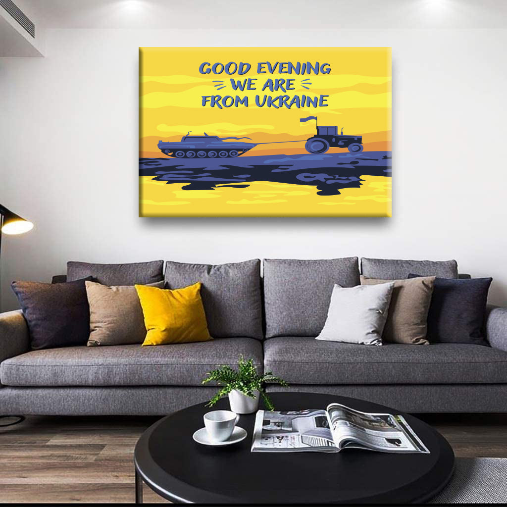 Ukraine Canvas Prints Wall Art We are from Ukraine