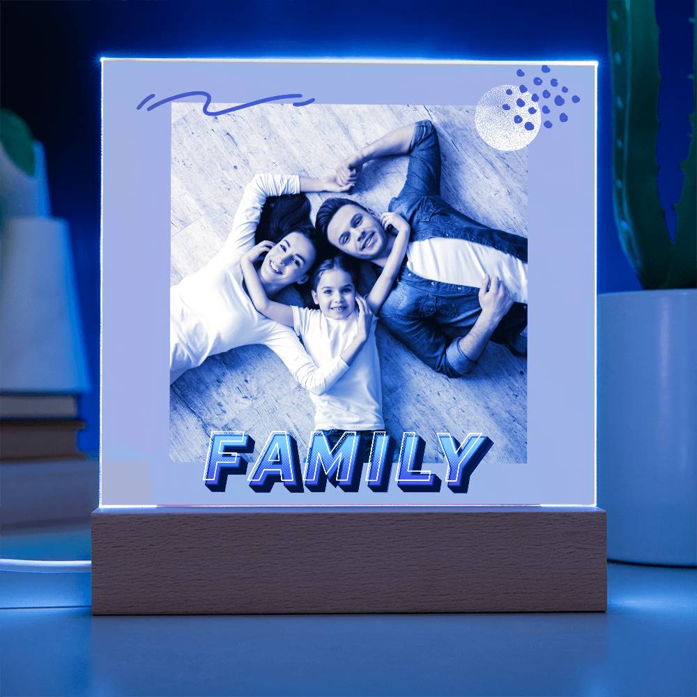 Personalized Acrylic Square Plaque