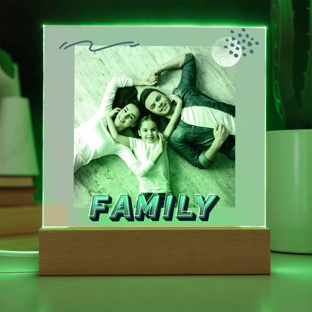 Personalized Acrylic Square Plaque