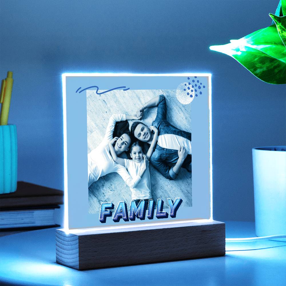 Personalized Acrylic Square Plaque