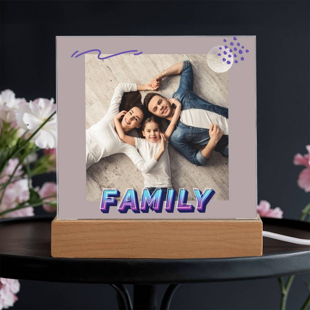 Personalized Acrylic Square Plaque