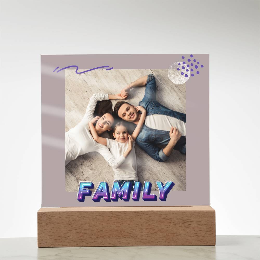 Personalized Acrylic Square Plaque