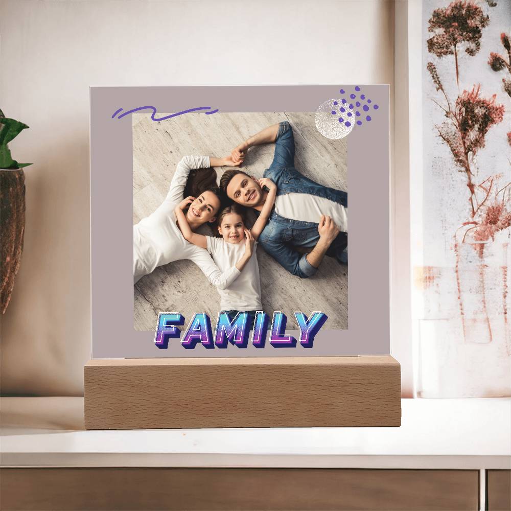 Personalized Acrylic Square Plaque