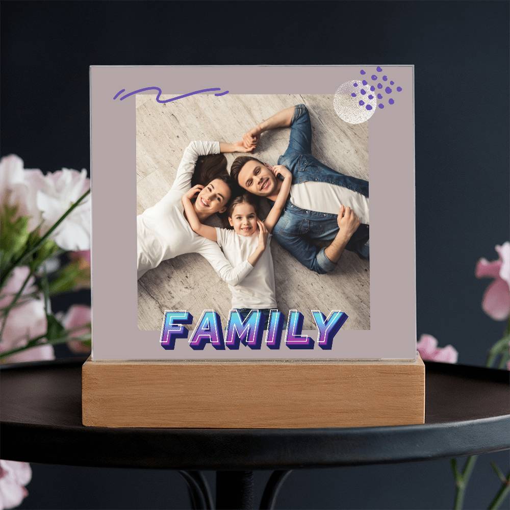 Personalized Acrylic Square Plaque